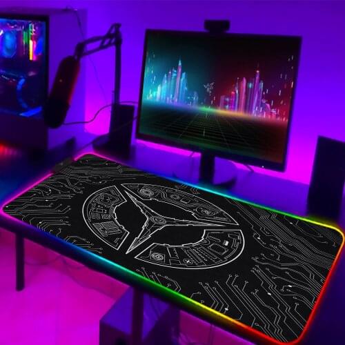 Lenovo Legion Mouse Pad Gamer Anime Desk Mat Large Gaming Keyboard Mausepad RGB Mousepad Computer Accessories Mouse Mat Xxl Pad