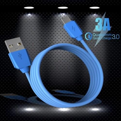 Micro USB Type C Liquid Silicone Cable 3A Fast Charging Mobile Phone QC3.0 Date Tran Cord For iPhone 12 11 Xiaomi 11 Huawei P40