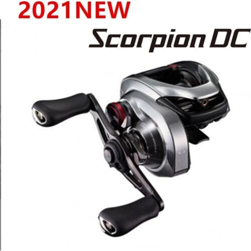 Original 2021 New SHIMANO SCORPION DC 150 151 150HG 151HG 150XG 151XG MGL Spool Low profile baitcast fishing reel