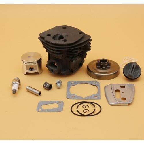 45mm Cylinder Piston Ring Pin Clutch Drum Gasket Kit For HUSQVARNA 353 345 350 351 346XP Garden Chainsaw Spare Parts