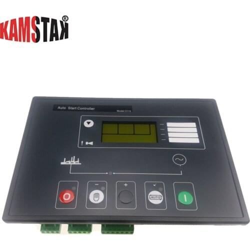 Power generator controller 5110 LCD diesel alternator part automatic start control charge panel genset electronic circuit board