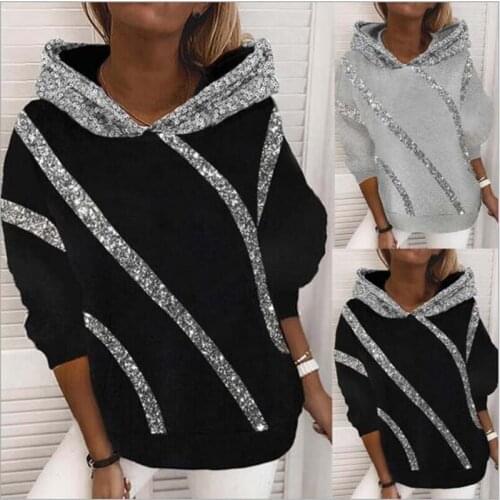 Hot Sale Free Shipping Spring Autumn Womens Hoodies Jacket New Fashion Design Loose Long Sleeve Coat Girls Casual Sport Jackets