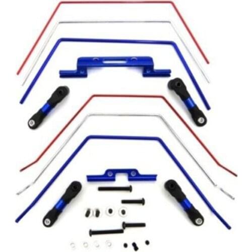 Hot Racing Front and Rear Universal Anti-roll Bar Kit for 1/10 Traxxas Slash 2wd RC Car Parts