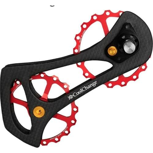 New Store Drivetrain 17T Bike Carbon Fiber Ceramic Bearing Wheels Road Bicycle Rear Derailleur Pulleys For 4700/5800/6800/9070
