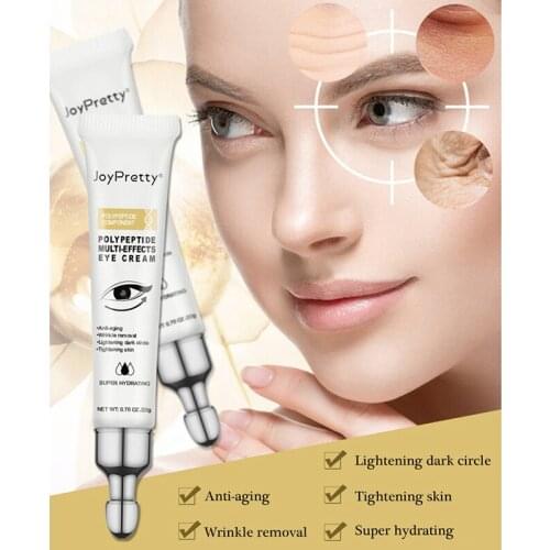 Peptide Collagen Eye Cream Anti Wrinkle Remove Eye Bag Puffiness Dark Circles