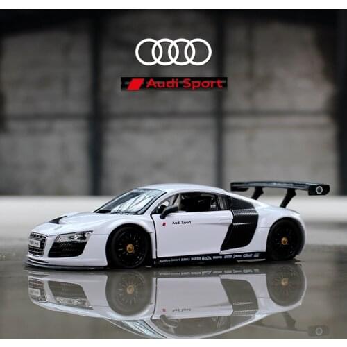 RASTAR 1:24 Audi R8 alloy car model Diecasts & Toy Vehicles Collect gifts Non-remote control type transport toy