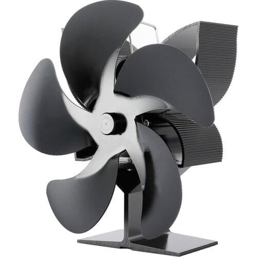 SF902S Thermal Power Fireplace Heater Five Blades Fireplace Heating Fan Efficient Air Heater Low Noise Fan