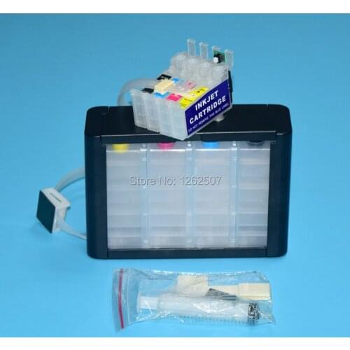 Europe T1291 T1292 T1293 T1294 Bulk Ink Ciss System With Auto Reset ARC Chips For Epson SX445W SX430 SX420W SX425 SX435 Printers