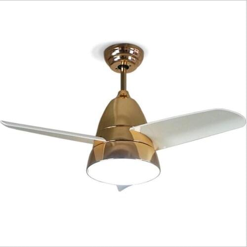 Nordic simple living room hanging fan lamp childrens room led fan lamp creative macaroon bedroom restaurant fan lamp