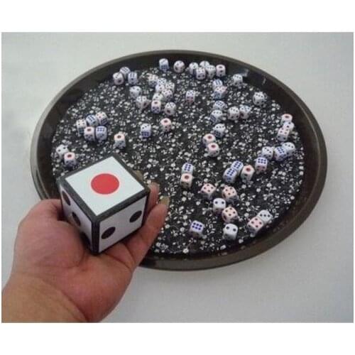 Super Dice Bomb Stage Crash Dice Stage Magic Tricks Close Up Professional Trick Party Magic,Props,Dice,Comedy,Mental Magic
