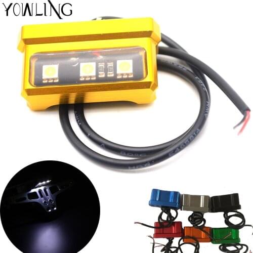 Motorcycle Fender Eliminator License Plate Bracket Tidy Tail led light for KAWASAKI Z750 Z250 Z1000 NINJA 250/300 z800 mt-09 R3