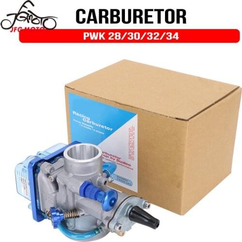 Universal PWK 28 30 32 34 2T 4T Motorcycle Carburetor With Power Jet For Yamaha For Mikuni Koso For ATV
