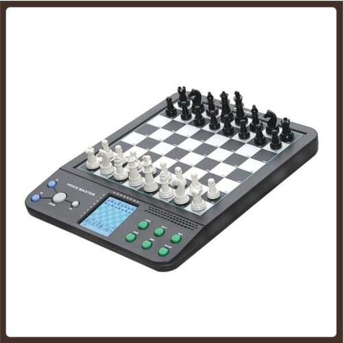 Funny Electronic Chess Computer Plastic High Quality Travel Intelligent Digital Chess Board Set Family Gift Ajedrez Retro Game