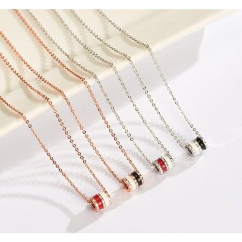 REETI New Arrivals 925 Sterling Silver cylindrical Necklaces & Pendants For Women Fashion sterling-silver-jewelry