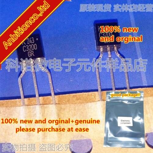 10pcs 100% new and orginal KTC3200 2SC3200 C3200-GR TO-92 in stock