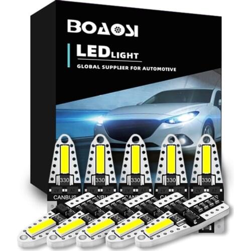 10x CANBUS T10 2smd LED light bulb car no error 7020 12V Super bright clearance bulb lamp
