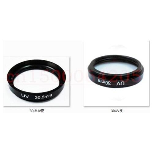 2pcs 30.5mm Glass UV Filter Lens Protection for 30.5mm lens filter Camera Lenses