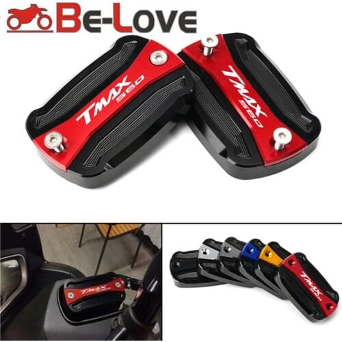 For Yamaha TMAX 560 Tmax Tech Max 2019-2020 Latest high quality Motorcycle CNC Brake Fluid Fuel Reservoir Tank Cap Cover