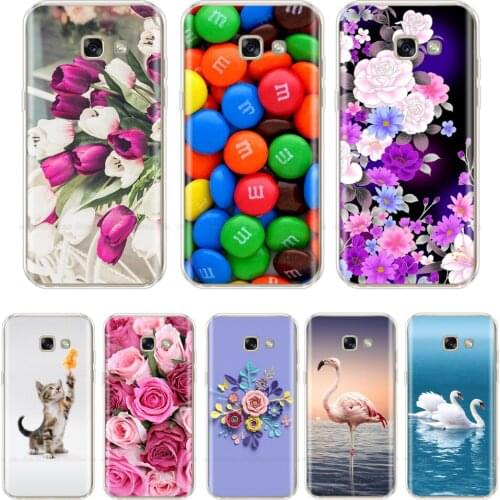 For Samsung Galaxy A5 2017 Case 5.2 inch Soft Silicone Phone Cover Cases for Samsung A5 2017 A520 A520F Phone Bags Funda Coque