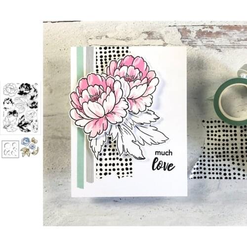 Decorative Stickers Patch Cut Metal Die and Stencil Stamps for Scrapbooking Stencil Album Paper Diy Gift Card Decoration