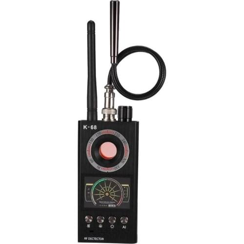 K68 Signal GSM Detector Micro Wave Sensor Anti-Spy Bug GPS DetectorSecurity Alarm Device Finder RF Detection Wireless Track