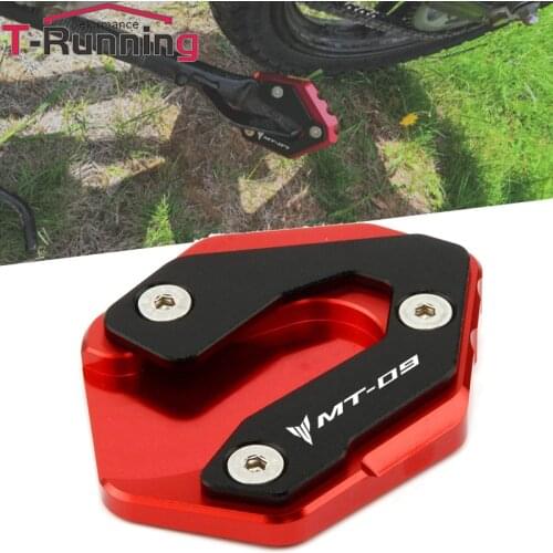 For YAMAHA MT-07 MT 09 07 MT07 Tracer FZ09 2014 2015-2020 Foot Side Stand Extension Pad Enlarger Plate Motorcycle Accessories