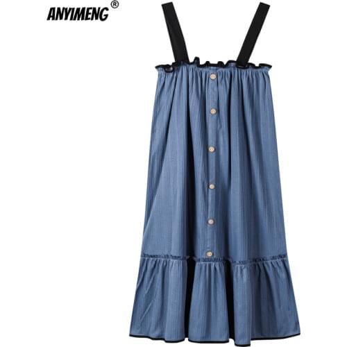 Pink Summer Sleeveless Plaid Printing Nighties for Woman Nighty Home Dress Night Wear Long Shirt Fashion Style Casual Style