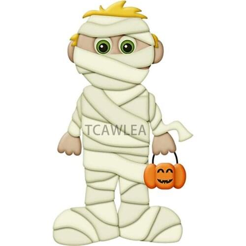 Halloween Mummy Metal Cutting Dies for DIY Craft Scrapbooking Cards Decorative New