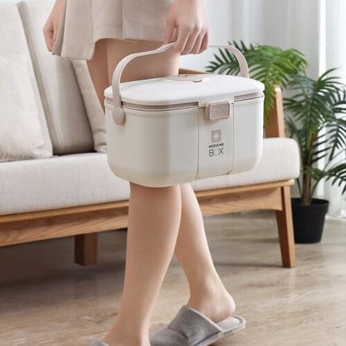 Multifunctional Outdoor Camping Medical Box Home First Aid Kit Portable Medicine Storage Box First Aid Medical Supplies Toolbox