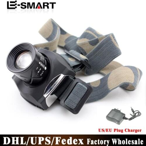 DHL 50pcs/lot Q5 LED Headlamp Glar Fishing Lights Recharge Outdoor Camping Headlamp