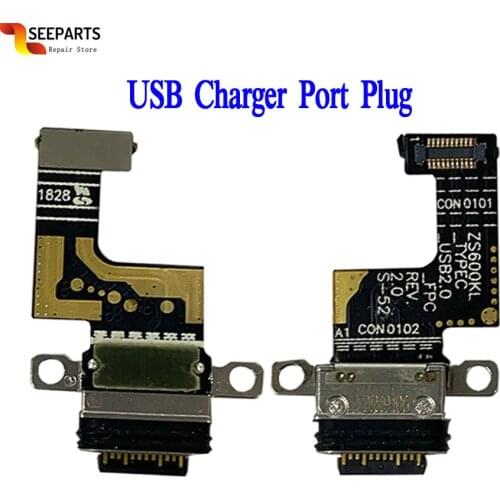 New For Asus ROG Phone ZS600KL USB Charging Port Charger Port Dock Plug Connector Board Replacement For ASUS ZS600KL