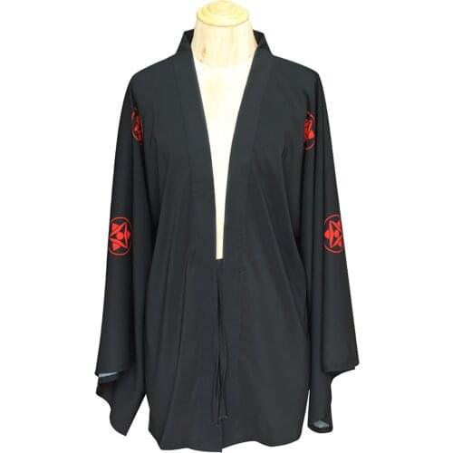 Brdwn SAO Kirito Elucidator GGO Sasuke Rikudo Sennin Ootutuki Hagoromo Attack on Titan Cospplay Haori Cape Cloak