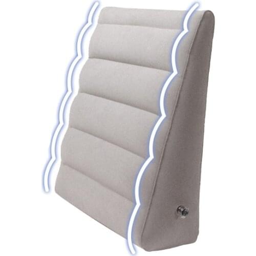 Sex pillow inflatable triangle pillow sex triangle cushion multi-purpose pillow portable backrest cushion waist pillow