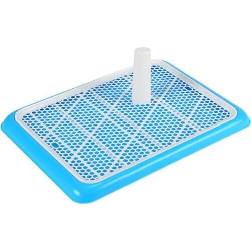 Puppy Loo Training Pet Toilet Portable Dog litter Tray Pad Holder With Big Hole Fence Durable Mesh dog bedpan training room