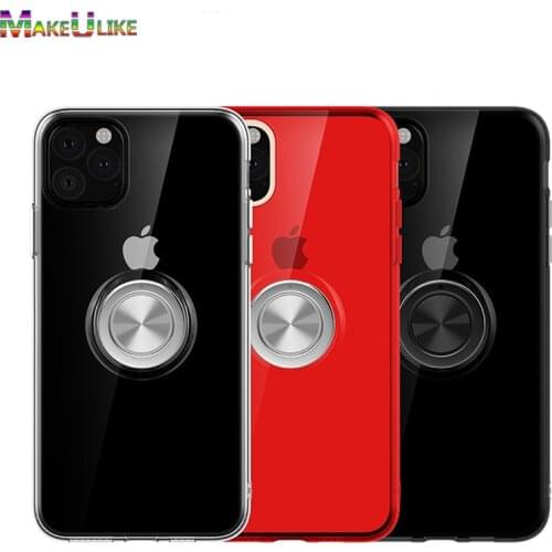 Transparent Case For iPhone 11 Pro Max 12 Mini Case Soft Ring Clear Back Cover For iPhone 6 6S 7 8 Plus X XR XS Max Phone Case