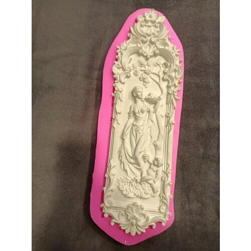 With basket womens dashboard decoration mould decor wall ornament decorations decorative hobby