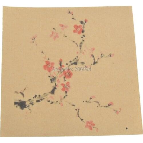 200PCS 10x10cm &13x13cm Pudding Bottle Sealing paper Mini Square kraft package paper gift paper