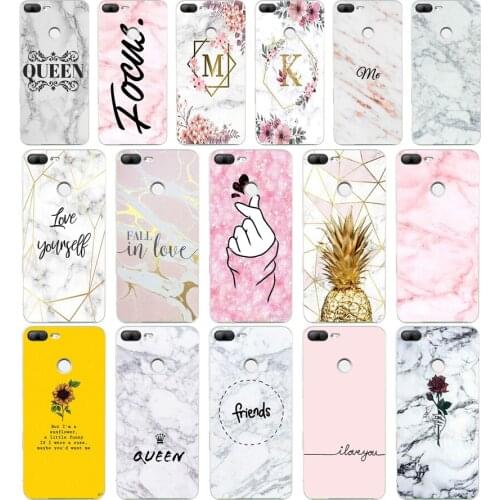 059FG Cartoon Letter Glossy Marble gift Soft Silicone Tpu Cover phone Case for huawei Honor 9 10 20 Lite Pro