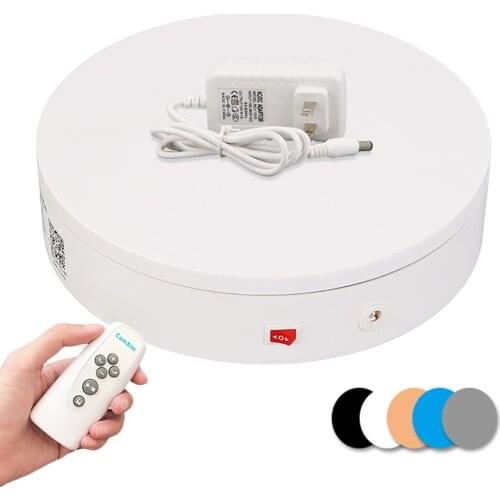 50CM Electric Remote Control Turntable 45-105S/R Speed Adjustable Photography Rotating Display Stand Load 50KG