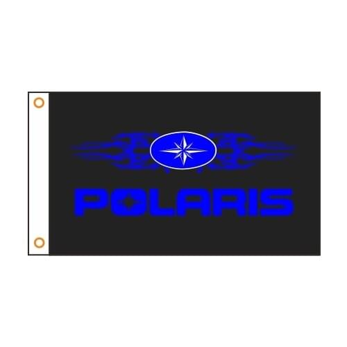 Flag Motorcycle banner POLARIS flag 3x5ft Polyester 001