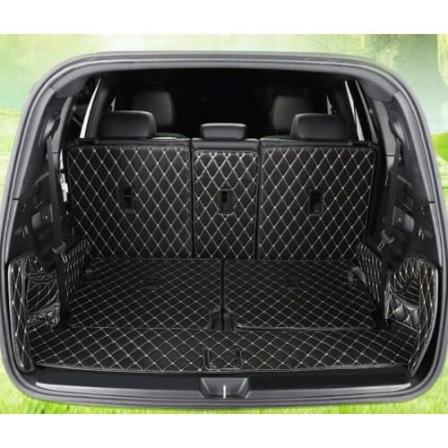 Good quality! Special car trunk mats for Mercedes Benz GLB 180 200 220d 250 2020 7 seats durable cargo liner mats boot carpets
