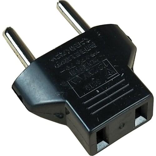 New Arrival 2019 Best Price EU to USA AC Power Socket Plug Travel Charger Adapter Converter FOZMS-01