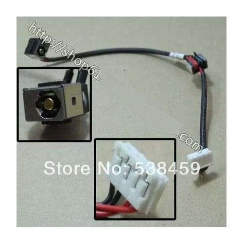 WZSM New DC Power Jack Connector cable for Lenovo IdeaPad Y550 Y550A Y550P Free Shipping