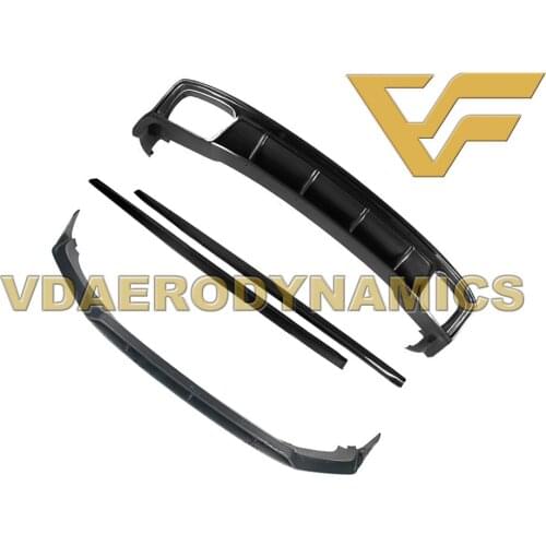 Suitable For 17-19 Porsche 971 Panamera VAD-V Carbon Fiber Full Body Kit ( Front Lip Rear Lip Diffuser Side SKirts )
