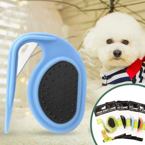 Pet Hair Removal Comb Dogs Cat Detangler Fur Trimming Dematting Deshedding Brush Grooming Tools
