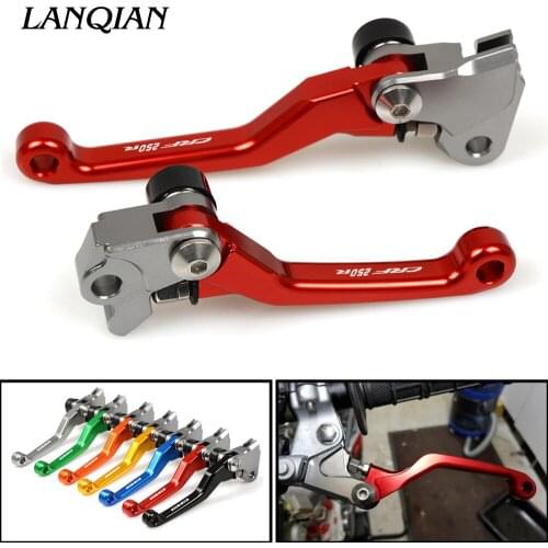 Motocross Dirt Bike Brake Clutch Lever For Honda CRF250R CRF 250R CRF250 R CRF 250 R 2007 - 2016 Pit Bike Brake Clutch Handle