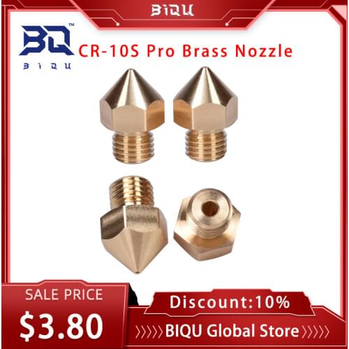 High Quality V6 Brass Nozzle for M6 E3D Hotend Titan J-Head&MK8 Ender3 Extruder 3D Printer Parts