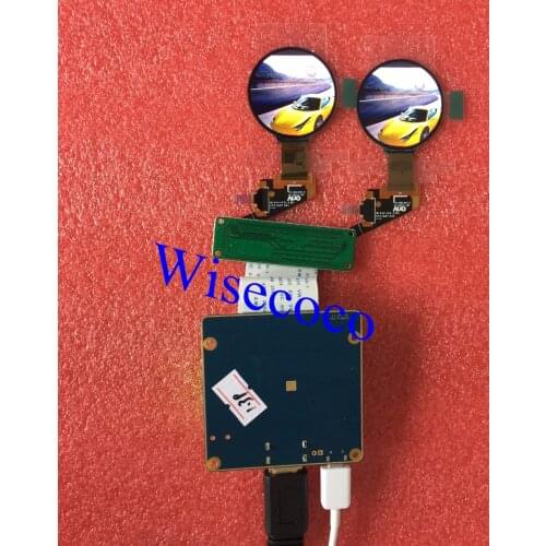 1.39 inch micro OLED screen display 400*400 round AMOLED with controller board High Quality for smart watch wearable devices