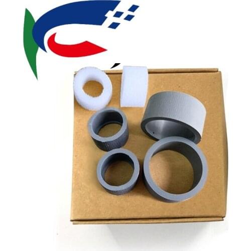 1sets 6pcs new Scanner pick up roller compatible for Canon DR-C125 DR-C225 scanner pick up roller tire sets