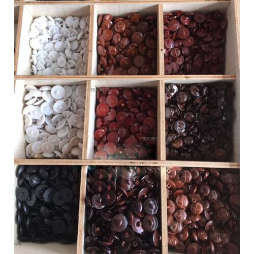 450pcs/lot) 20mm Leather Look Plastic Traditional Style Football Buttons For Headboard Sofa Chair Decorative Upholstery